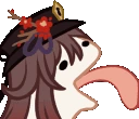 HuTaoLick1 emote