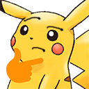 PikaThonk emoji