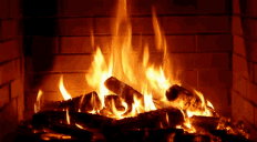 fireplace animated emote