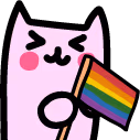 kittygayflag emote
