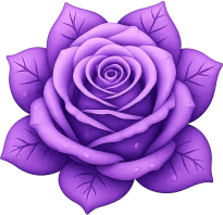 Purplewinterflower emote