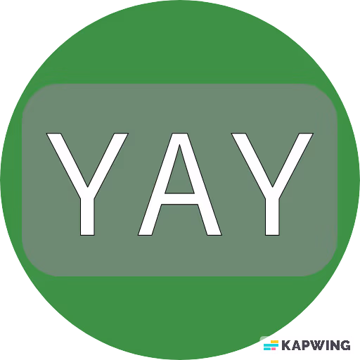 YAY emote