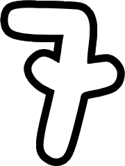 white_num_seven emoji