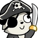PandaPirate emote