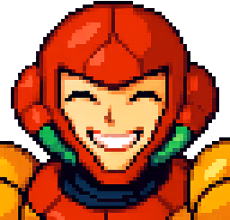 SamusAransmiling emote