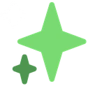 GreenSparkles emote