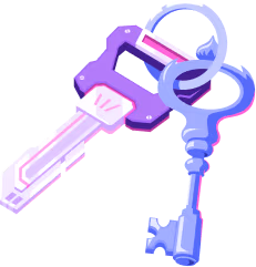 NeonViolet_Key emote