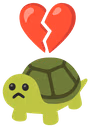 HBrokenHeartTurtle emote