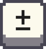 pixel_symbol_plus_minus emoji