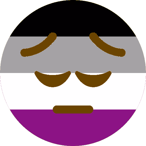 asexual_pensive emote