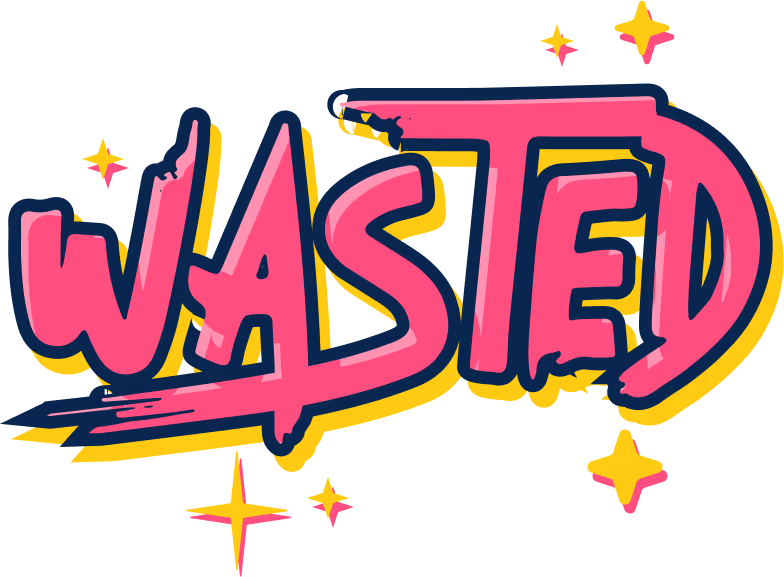 WASTED emote