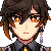 ZhongliPixelgif animated emote