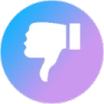 dislike_blue_purple emote