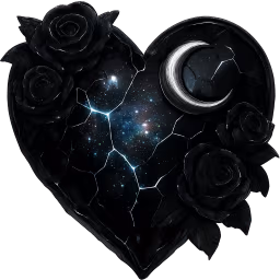 Blackgothheart emote