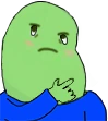 bean_pepe_think emote