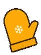 Orangechristmasgloves emote