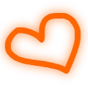 orangeheart emote