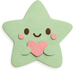 Green_cute_star emote