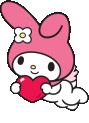 MyMelodyHeart animated emote