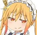 TohruSmug emote