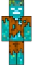 Minecraft_Drowned_pixel_art emote