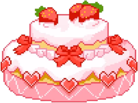 pinkcake emote
