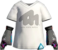 WhiteVNeckTee emote