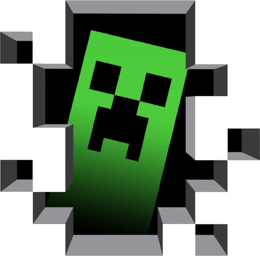minecraft_creeper_behind_wall emoji