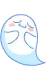 BlushyGhost emote