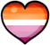 LesbianPrideHeart emote