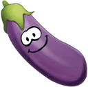 PuffleEggplant emote