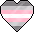 DemigirlHeart emote