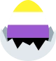 hatched_enby_egg emote
