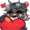 MaliceHeart emote