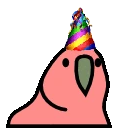 birthdaypartyParrot emote