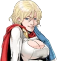 PowerGirlSmirk emote