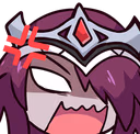 RosariaAngry emote