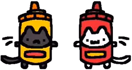 MustardKetchupCat emote