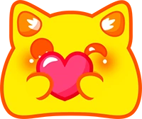 kitten_heart emote