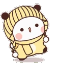 BubuWinterHopYellow emote
