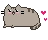 SparklePusheen emote