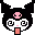 Kuromi_dizzy emote