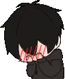 Flustered emote