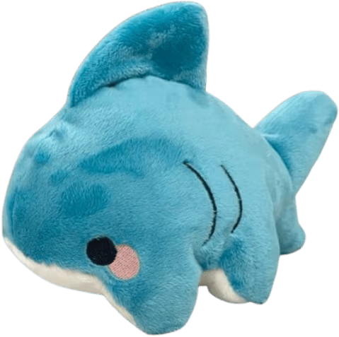 blue_shark_plushie emote