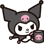 kuromi_cheers1 emote