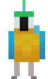 MinecraftPartyParrotYGB emote