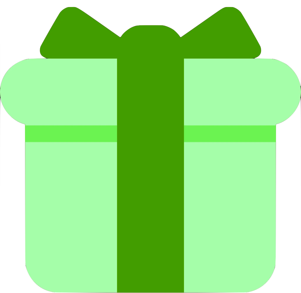 green_gift emote