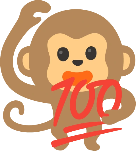 100_Monkey emote