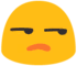 blobunamused emote