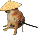 samurai_doge emote